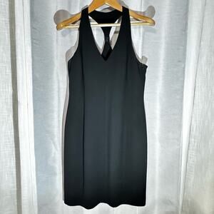 Jones New York Dress Size 14 Cocktail New Year Little Black Dress Rhinestone